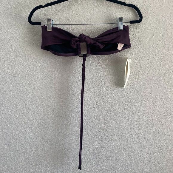 Perry Ellis x Victoria's Secret Bikini Top Plum Color Size Medium NWT $64 Swim - Picture 3 of 6